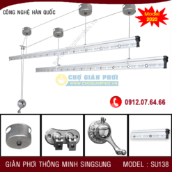 Giàn phơi nhập khẩu Hàn Quốc SINSUNG SU138