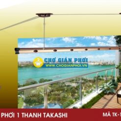 Giàn phơi 1 thanh nhật bản TAKASHI TK-1000