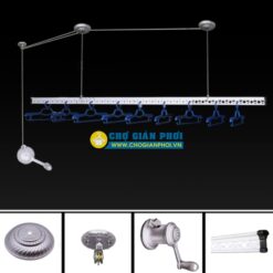 Giàn phơi thông minh 1 giá rẻ Hòa Phát HP-9501A